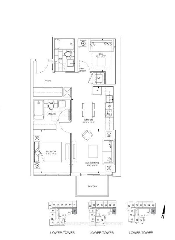 125 Redpath Avenue, #702