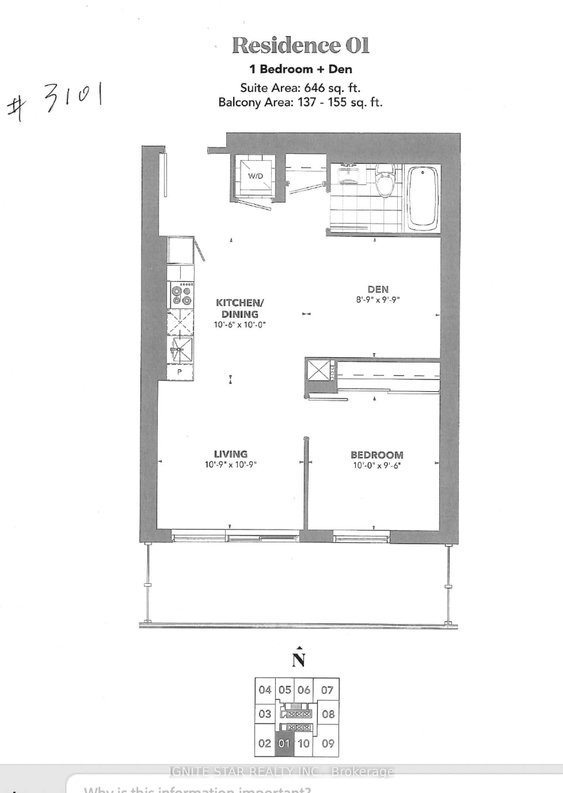 28 Freeland Street, #3101