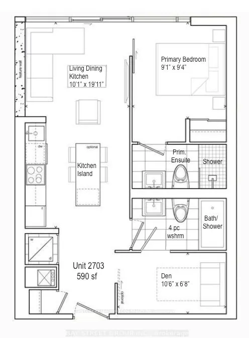 65 Mutual Street, #2703