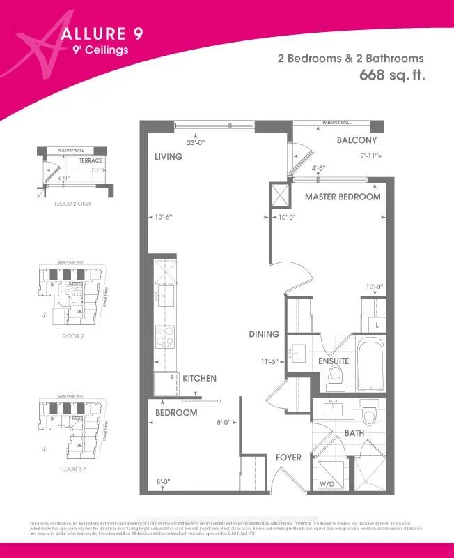 23 Glebe Road W, #617