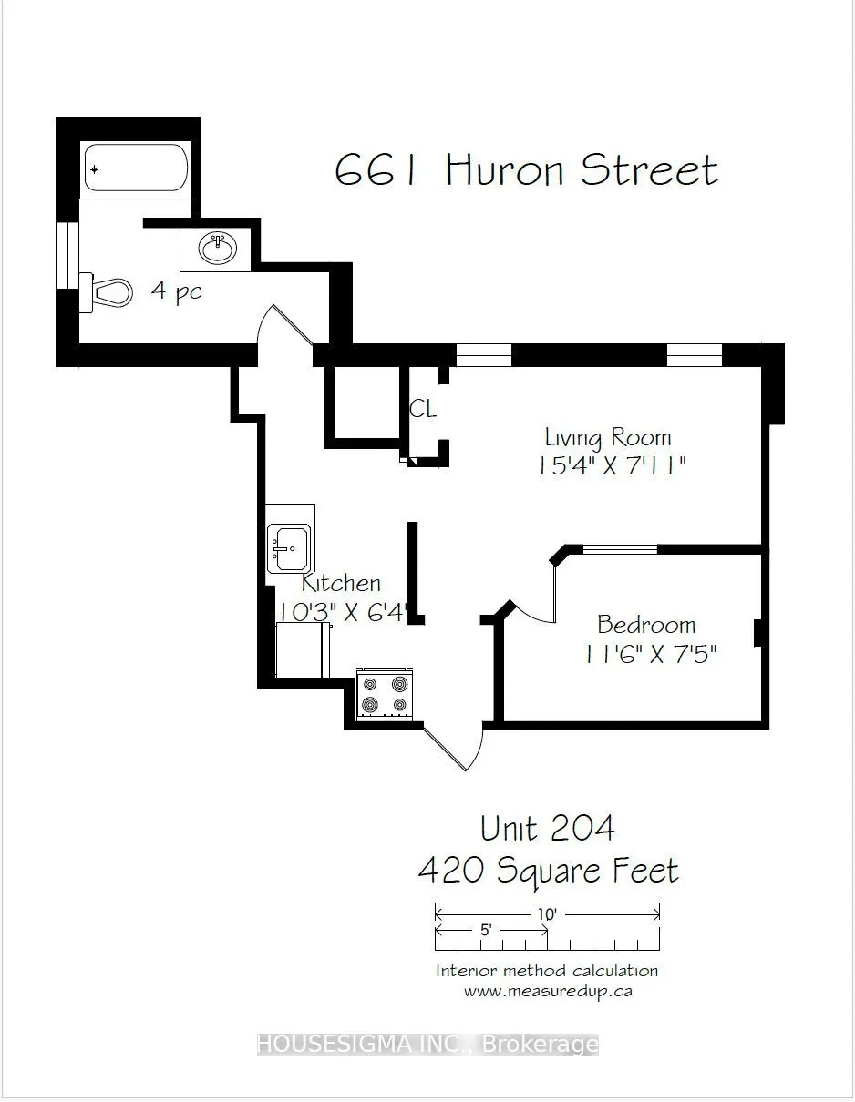 661 Huron Street, #204