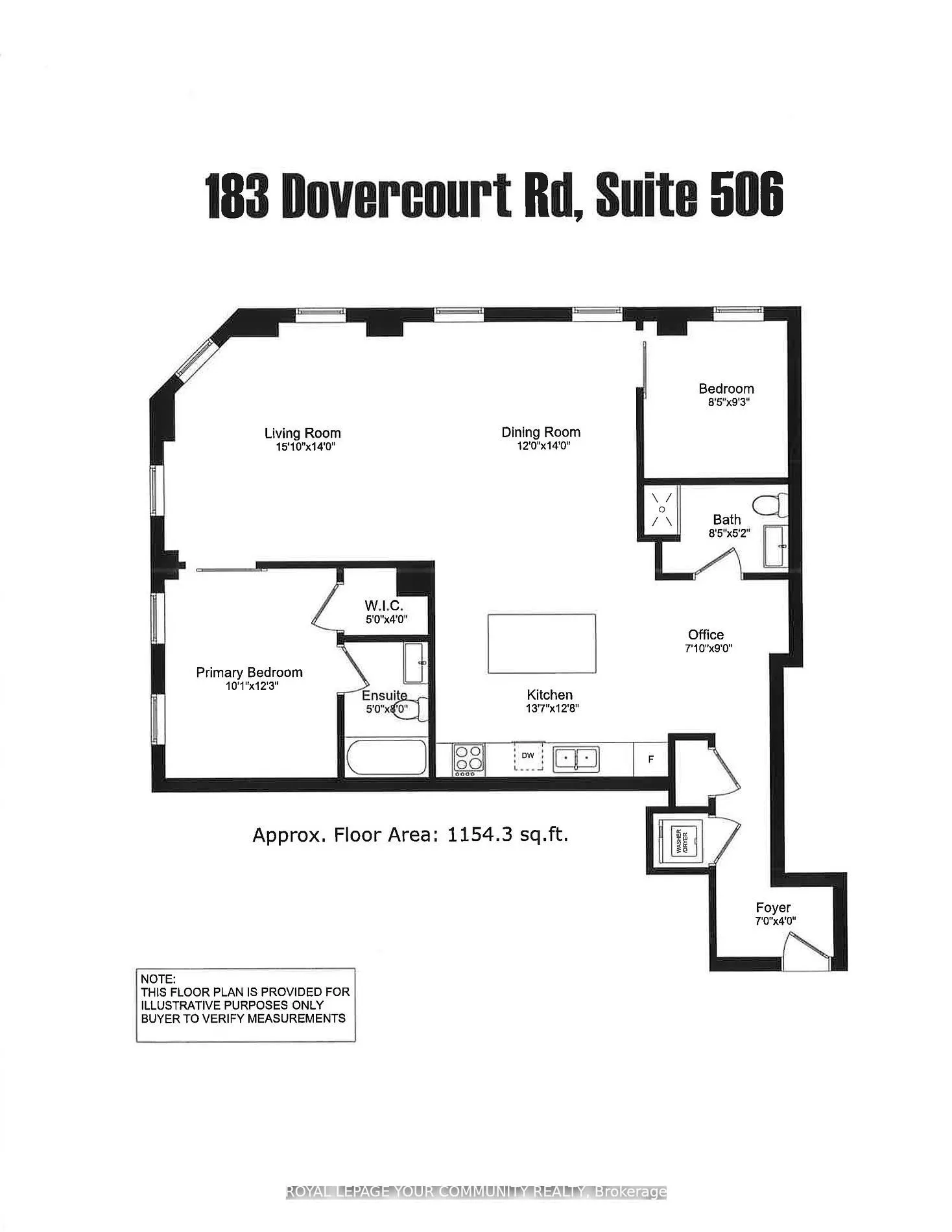 183 Dovercourt Road S, #506