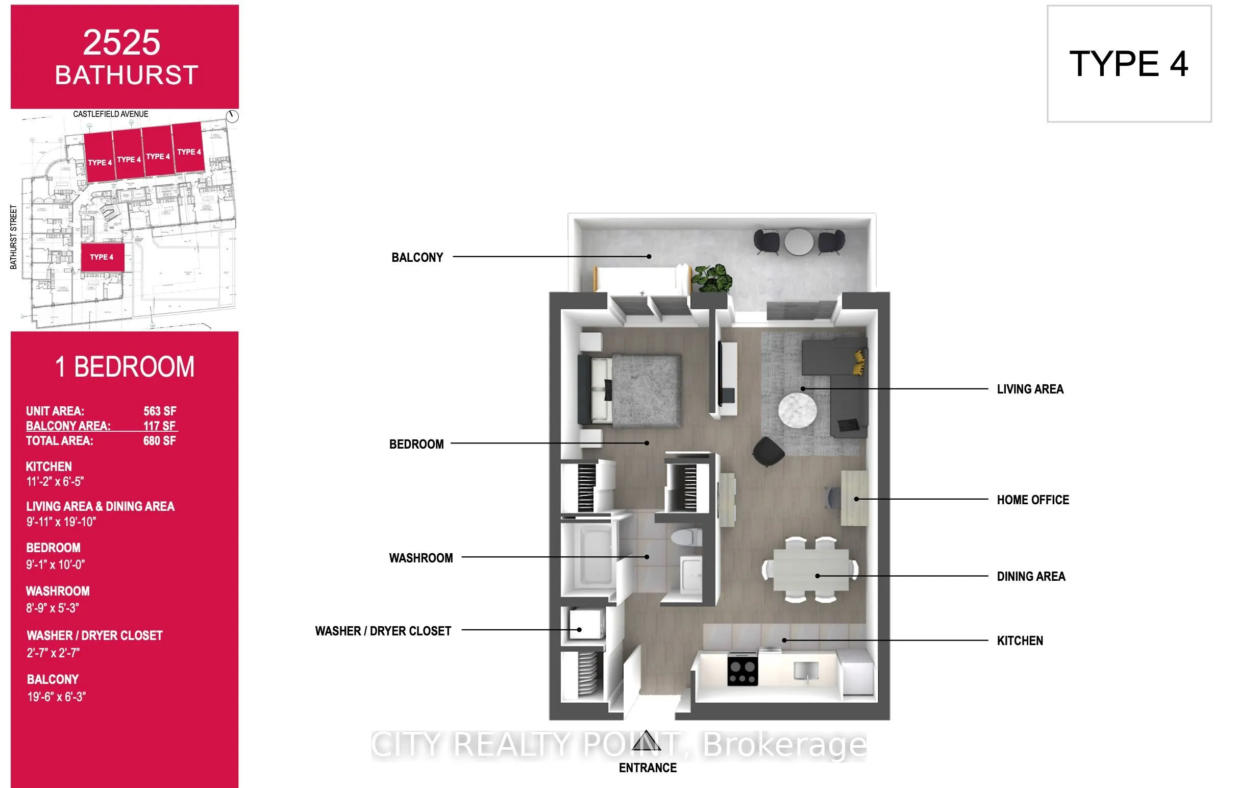 2525 Bathurst Street, #1001