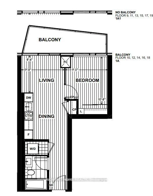 470 Front Street W, #1414