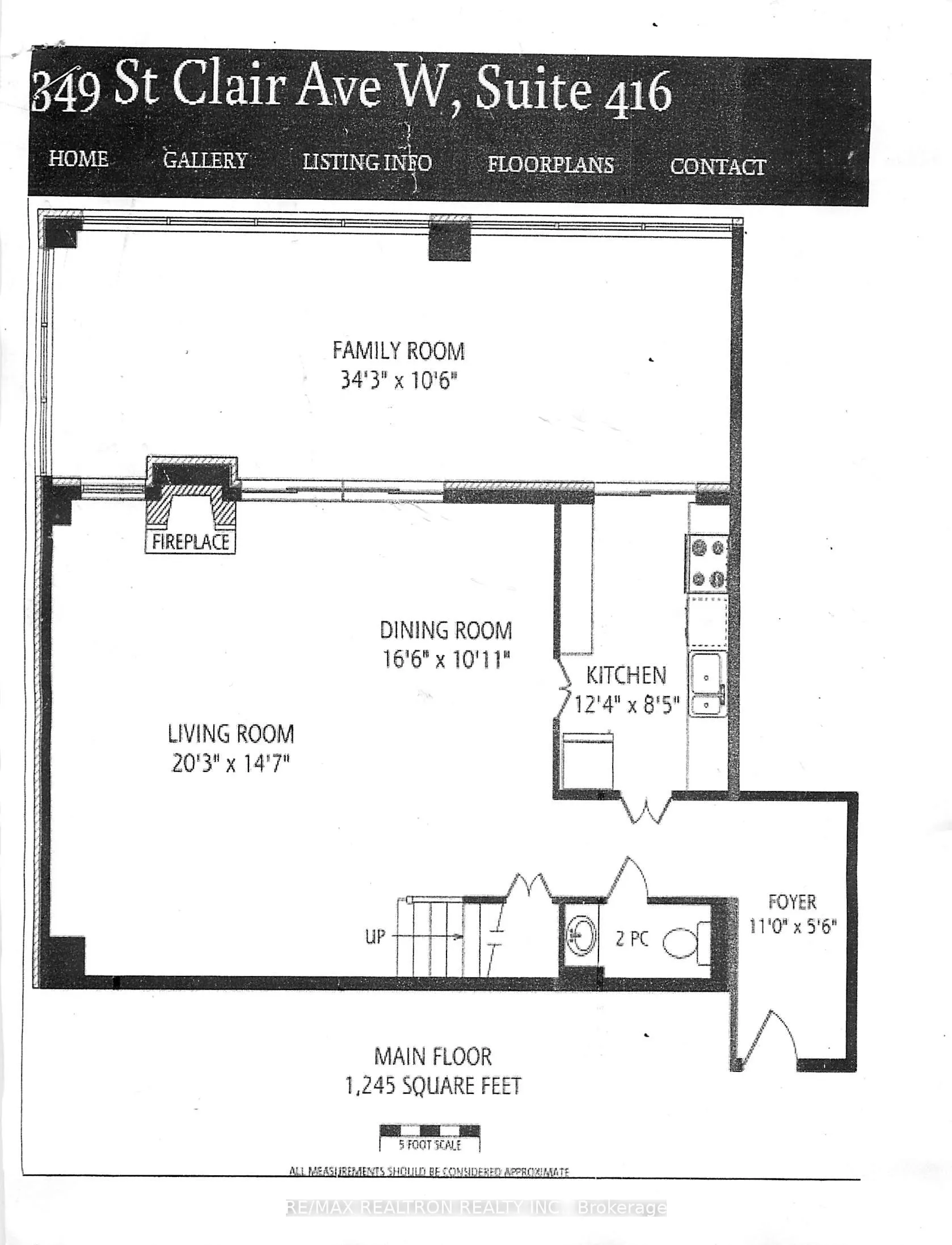 349 St Clair Avenue W, #416