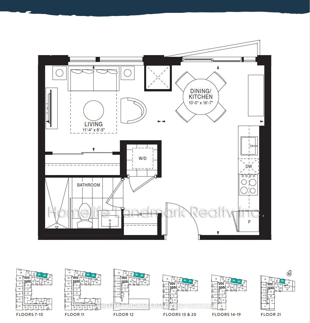 15 Richardson Street, #1004