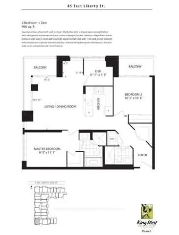 85 East Liberty Street, #804