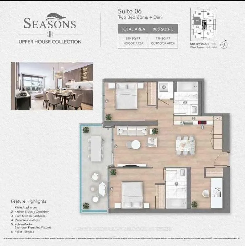 95 Mcmahon Drive, #2806