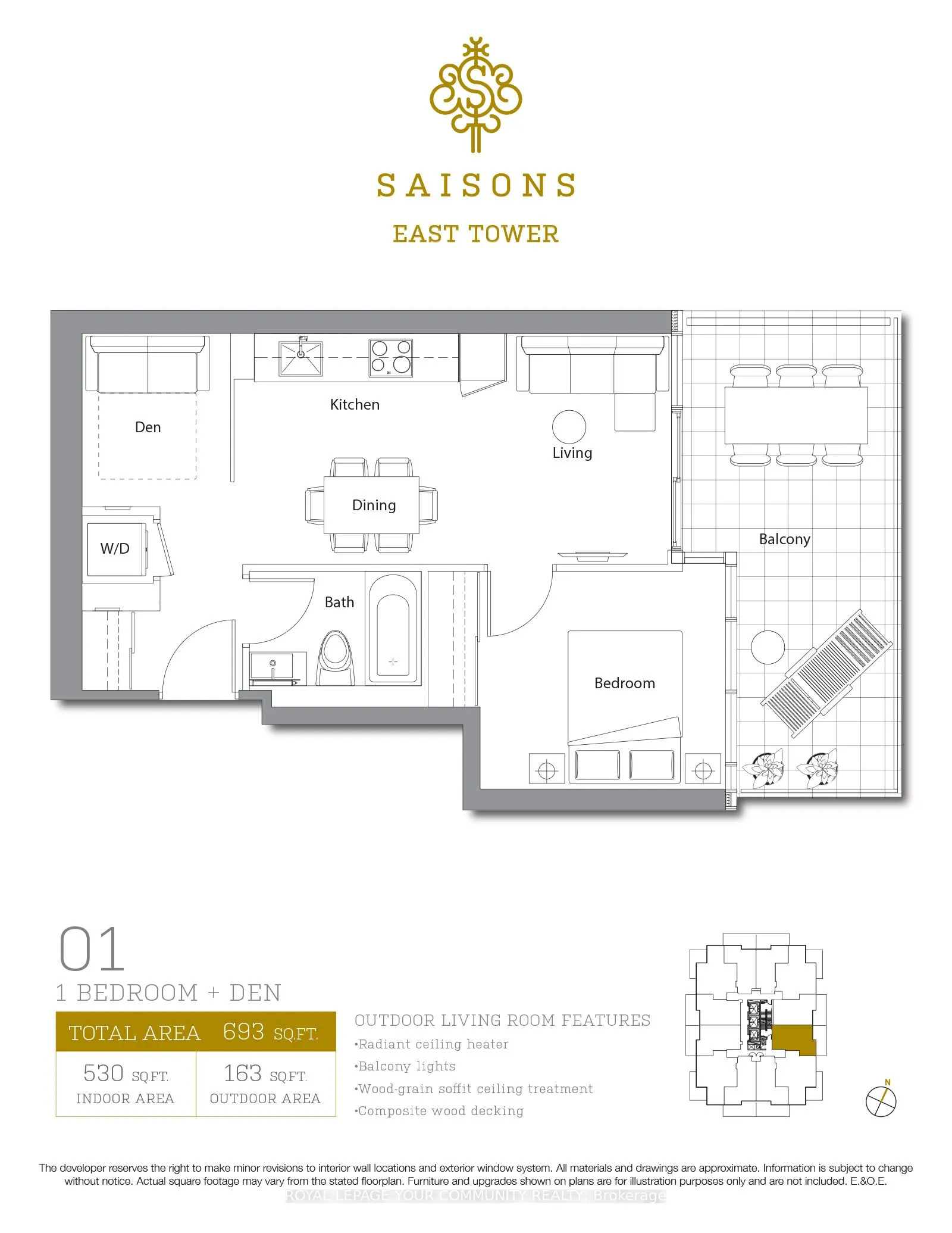 27 McMahon Drive, #1801