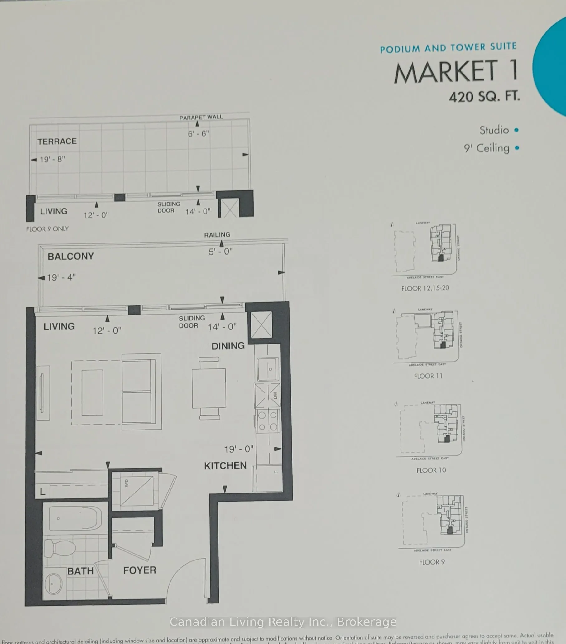 460 Adelaide Street E, #1229