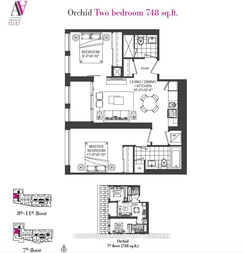 121 St Patrick Street, #713
