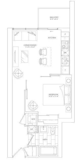 210 Simcoe Street, #2008