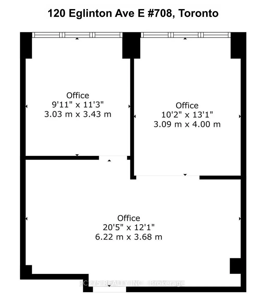 120 Eglinton Avenue E, #708