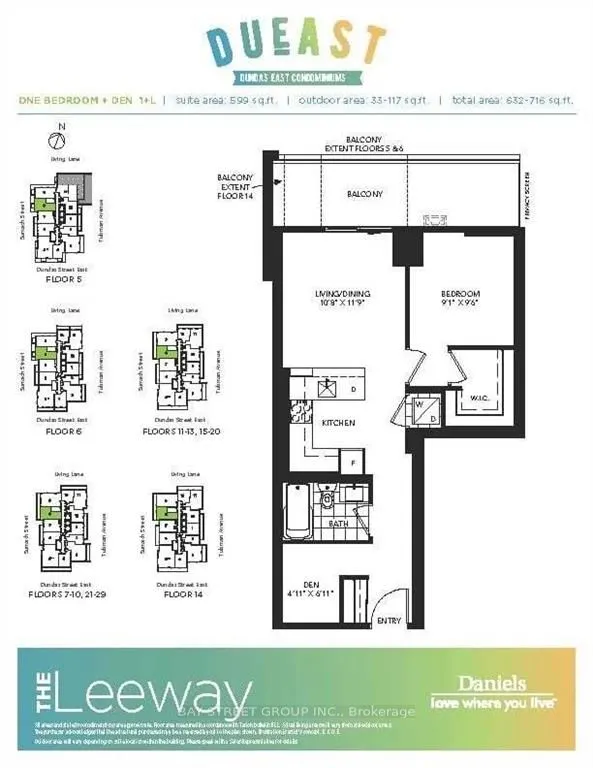 225 sumach Street, #2808