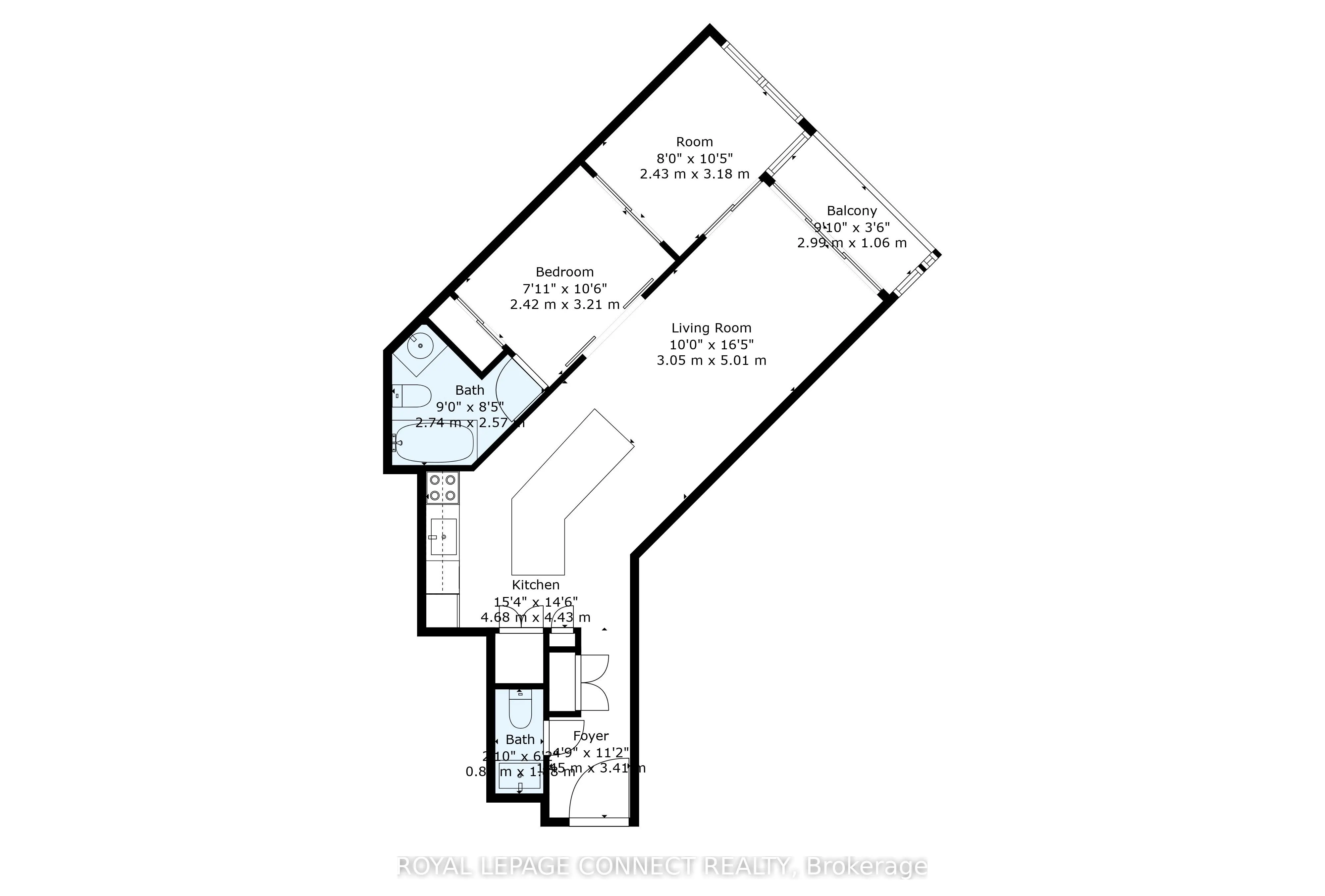 208 Queens Quay W, #1504