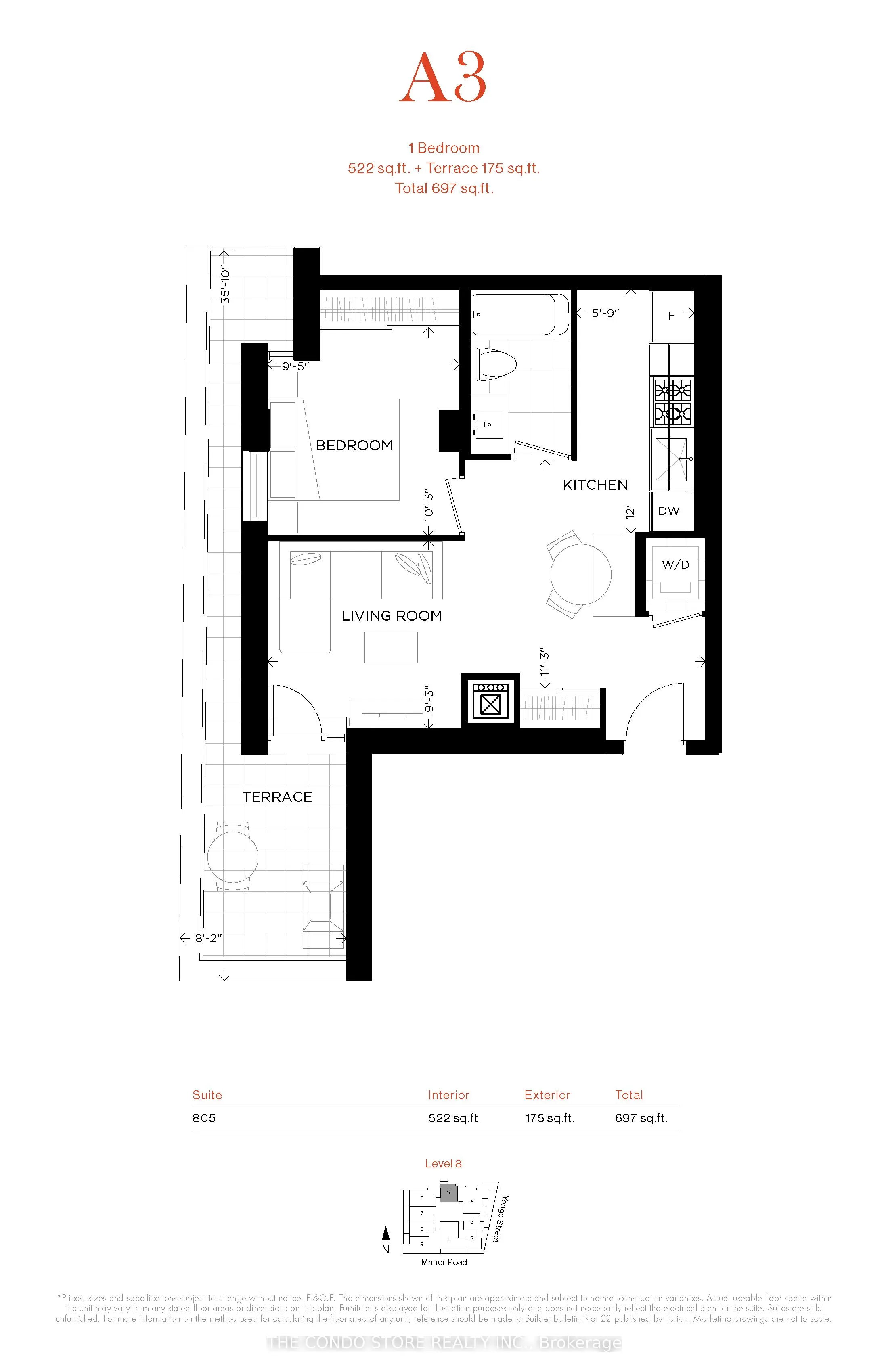 8 Manor Road W, #803