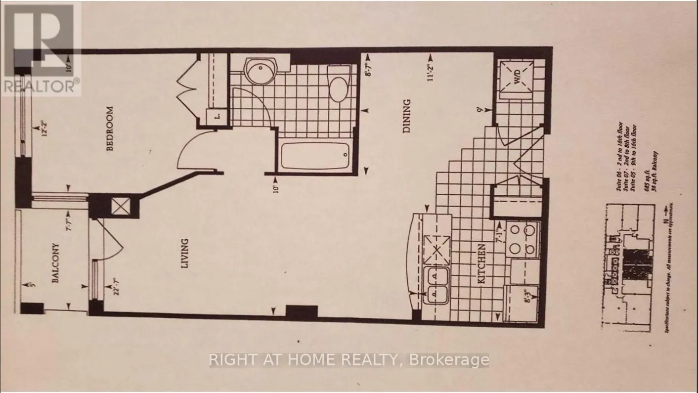 102 Bloor Street W, #1605