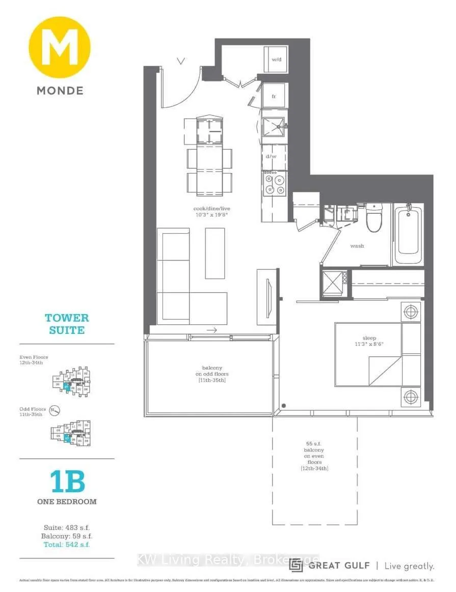 16 Bonnycastle Street, #1907