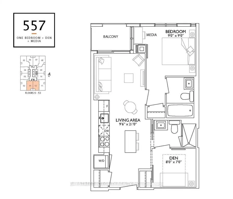 1 Yorkville Avenue, #3712 (Bedroom)