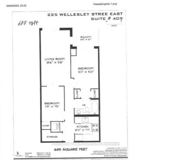 225 Wellesley Street E, #409