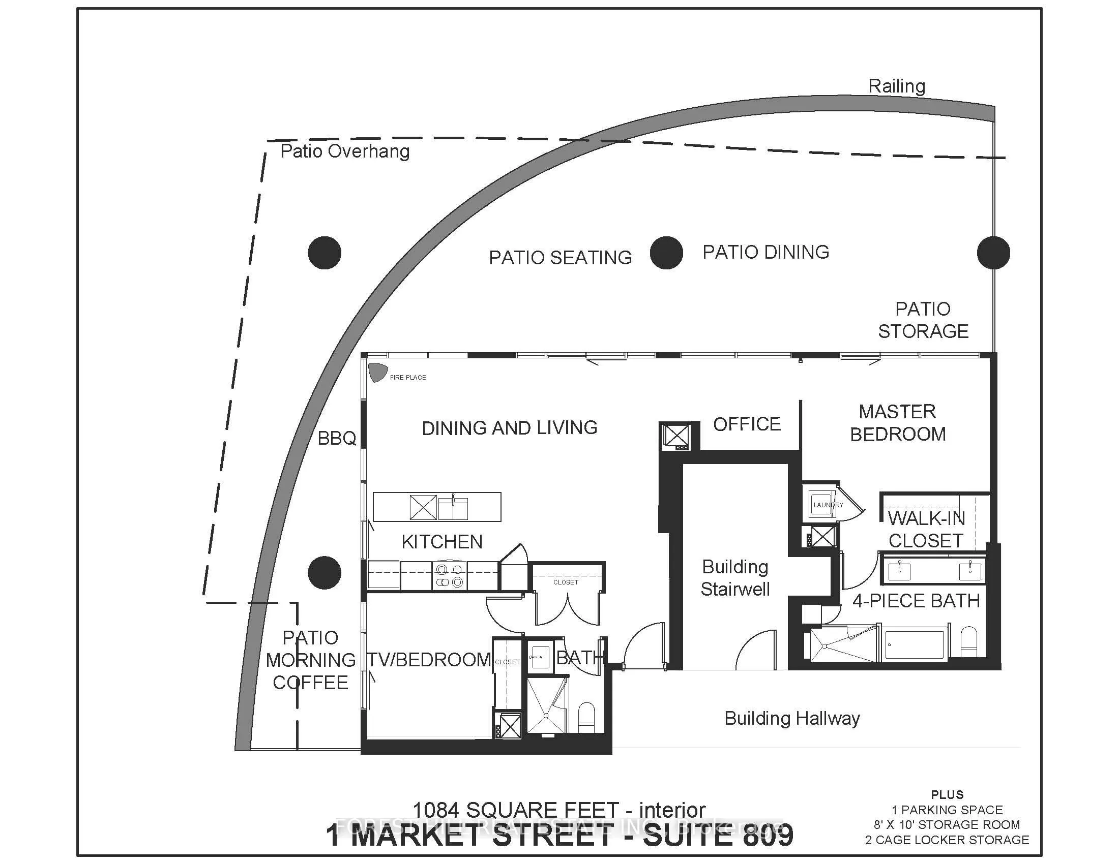 1 Market Street, #809