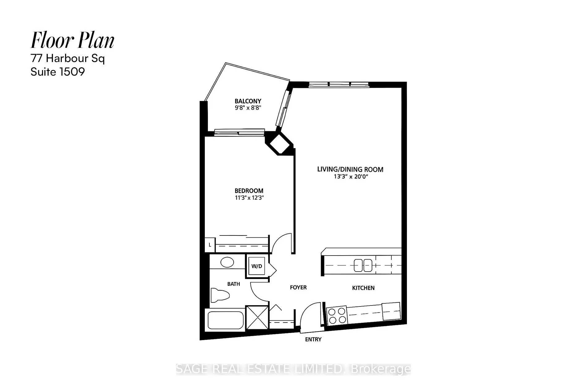 77 Harbour Square, #1509