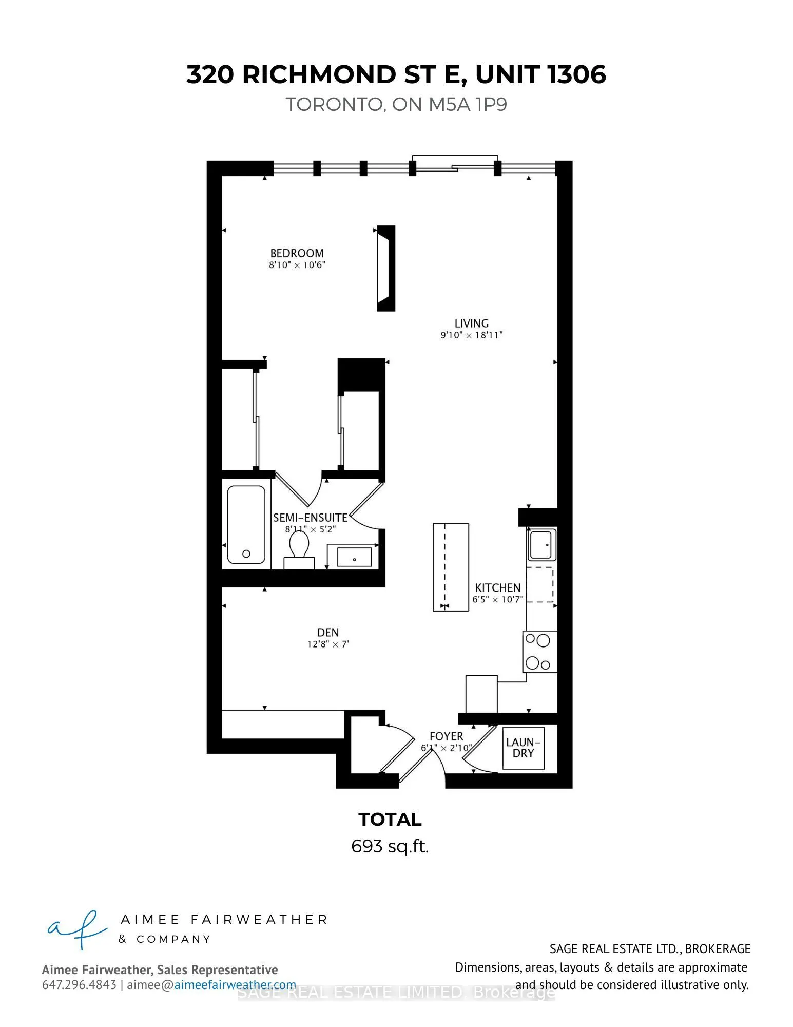 320 Richmond Street E, #1306