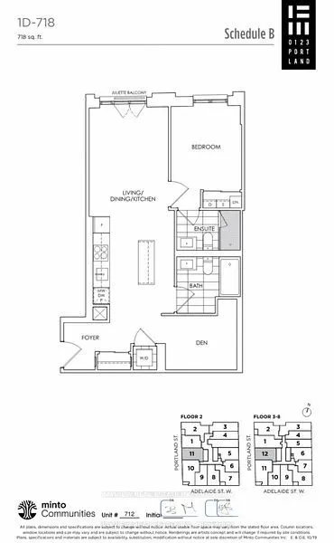 123 Portland Street, #712