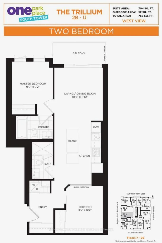 55 Regent Park Boulevard, #1707