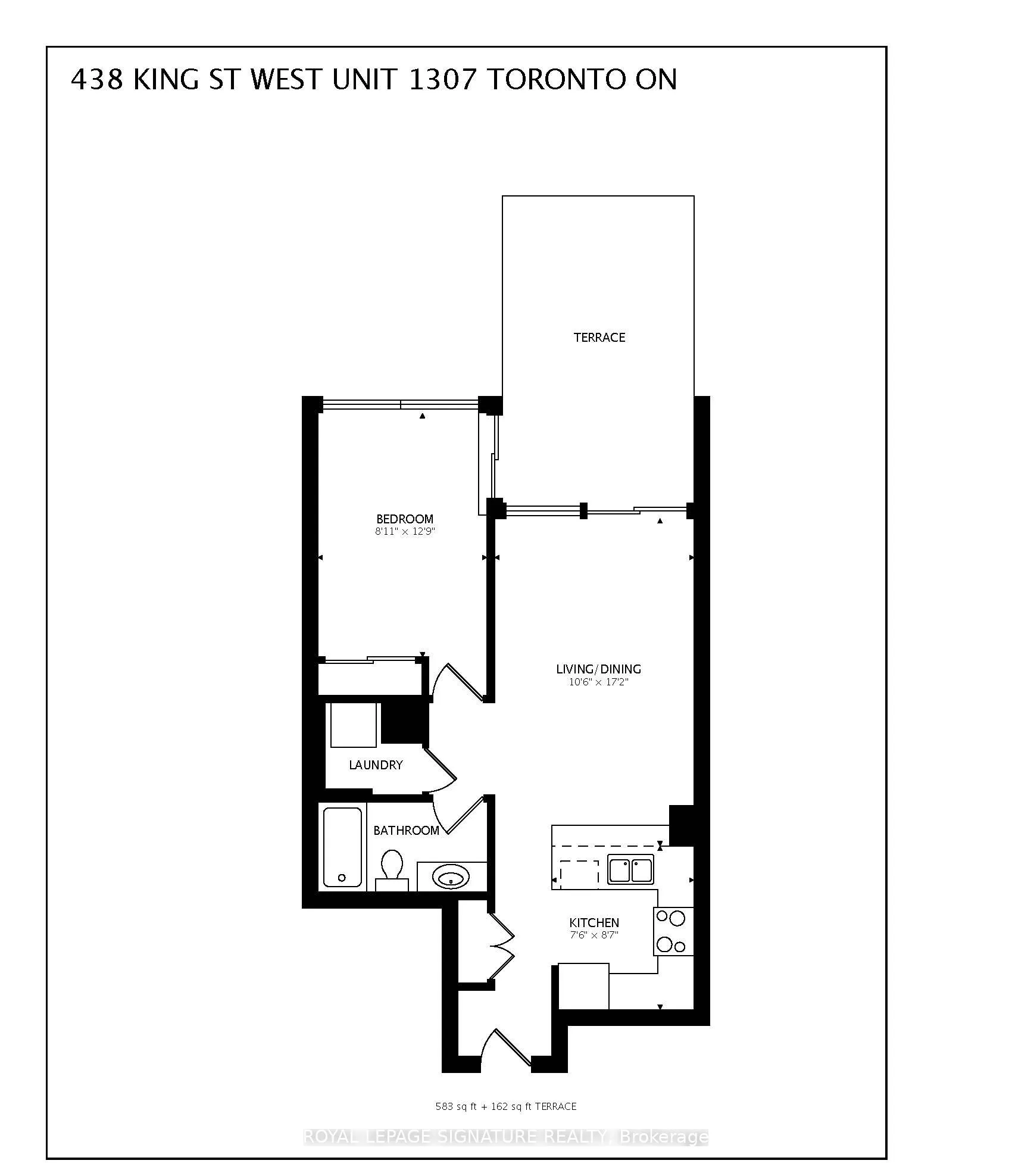 438 King Street W, #1307