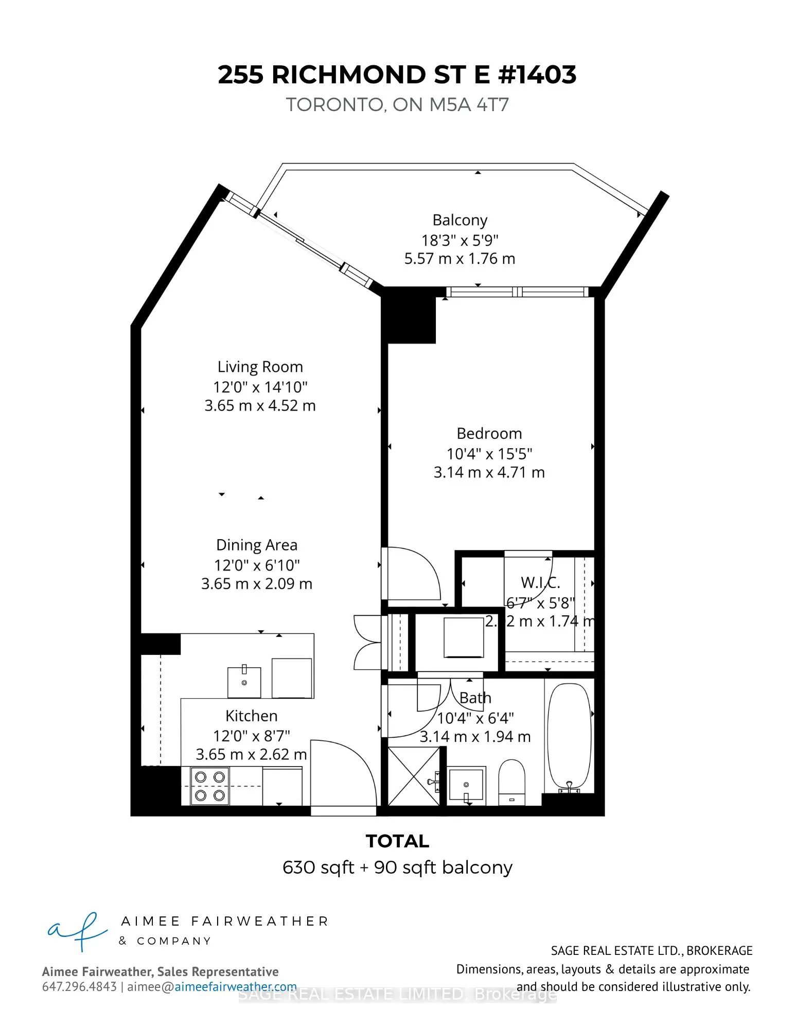 255 Richmond Street E, #1403