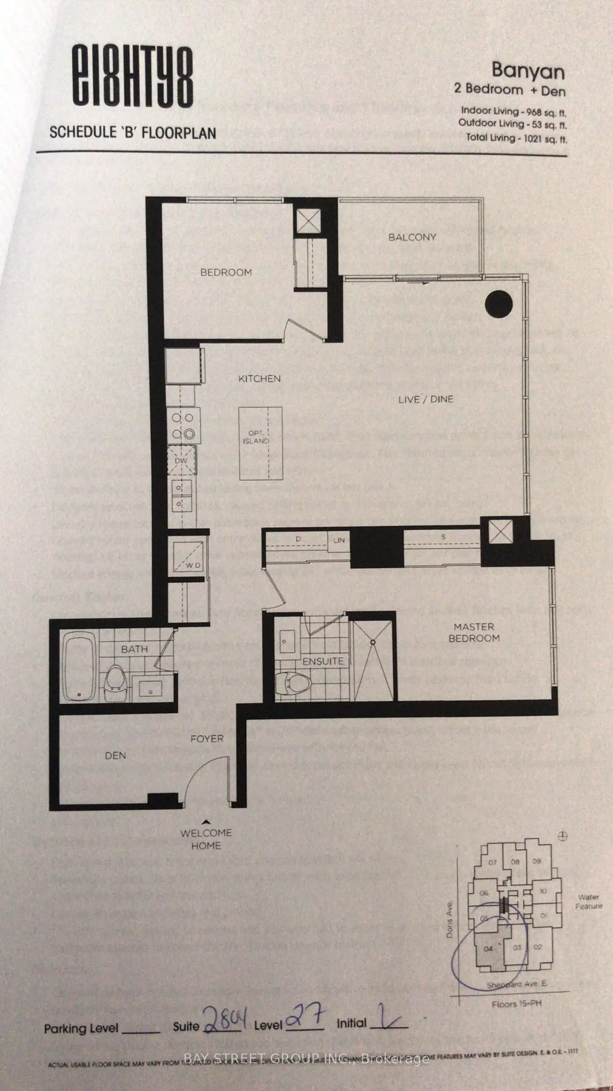 88 Sheppard Avenue E, #2804