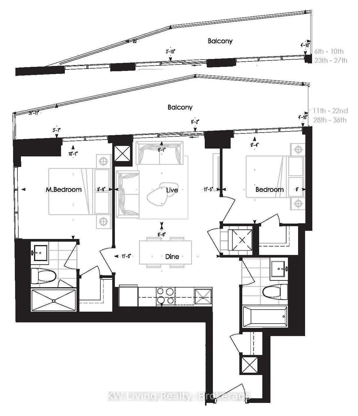 77 Mutual Street, #2608