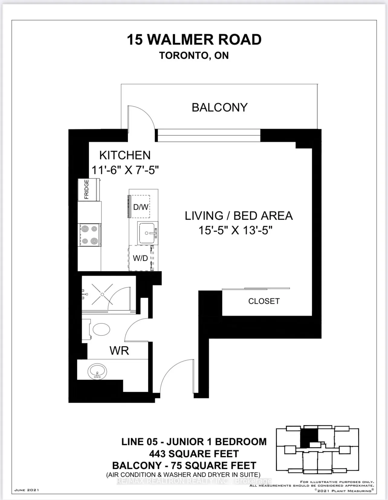 15 Walmer Road, #405