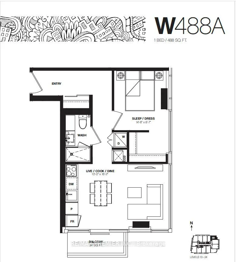 33 Helendale Avenue, #1403