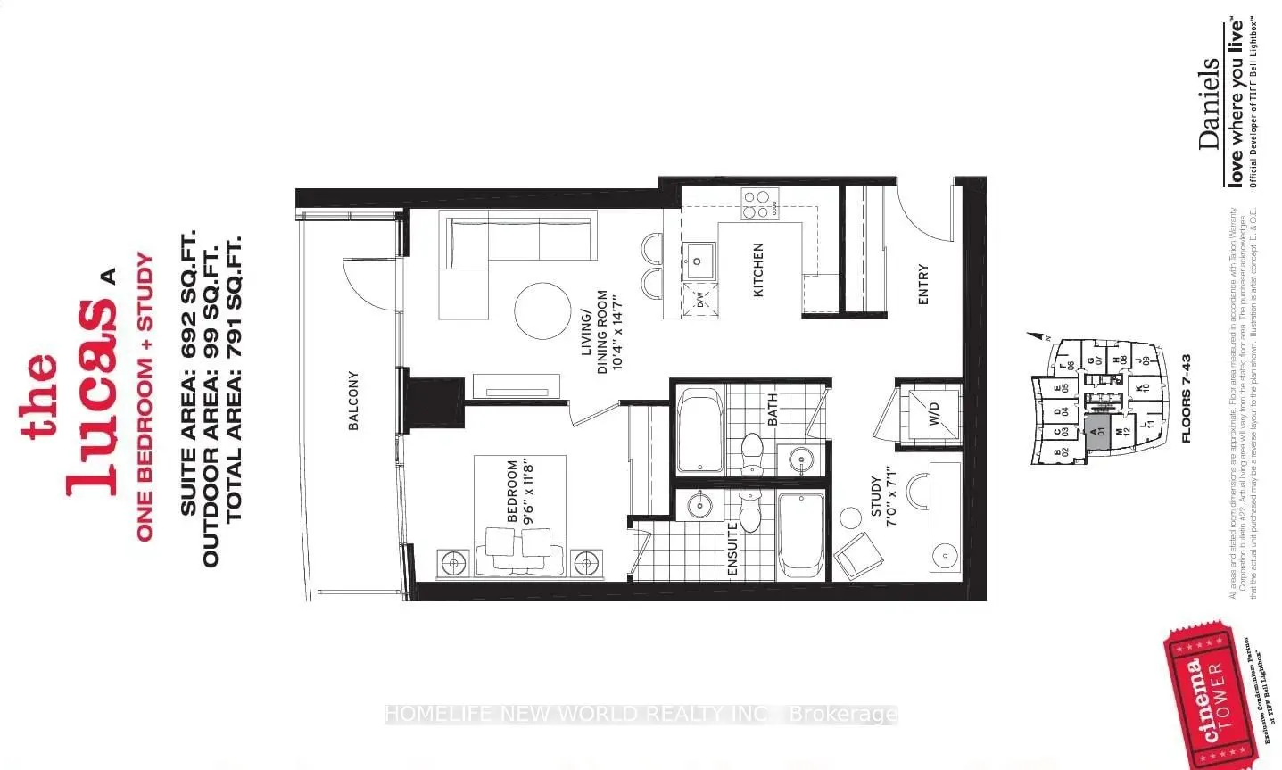 21 Widmer Street, #3001