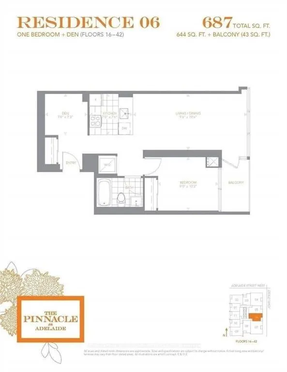 295 Adelaide Street W, #2906