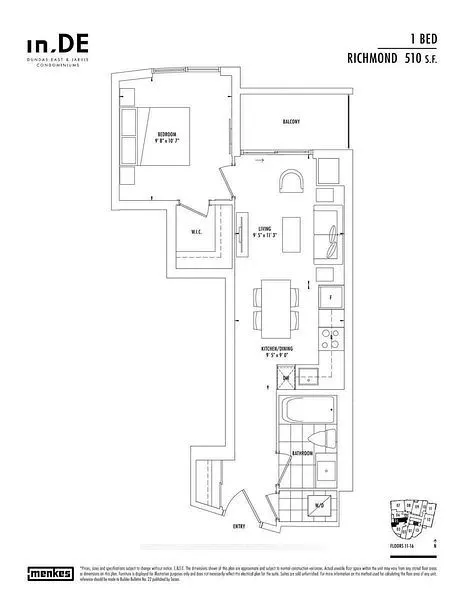 219 Dundas Street E, #2205