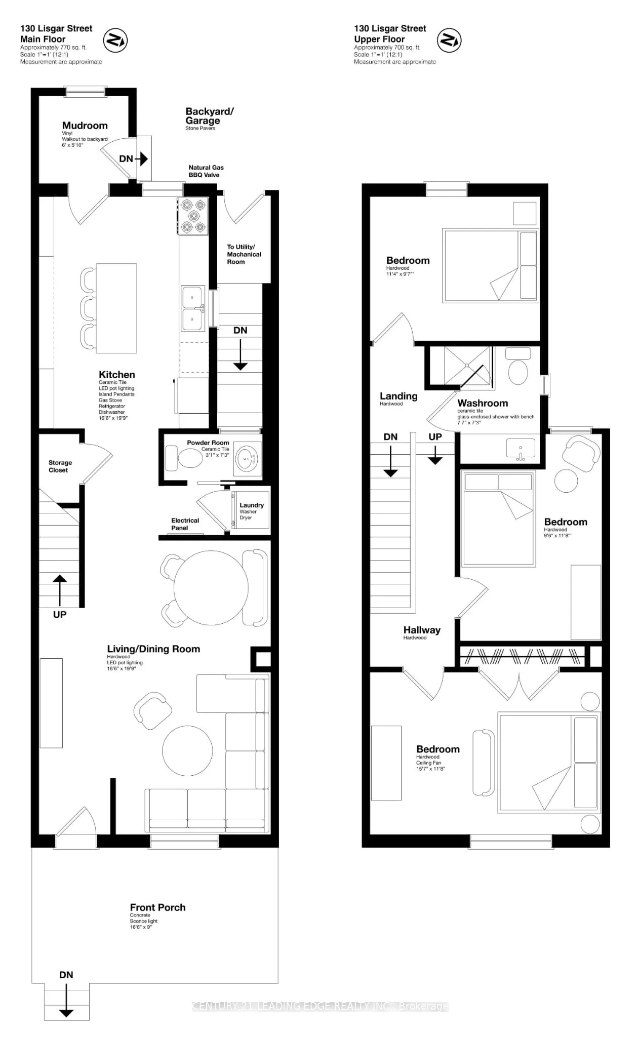 130 Lisgar Street, #main & 2nd flr