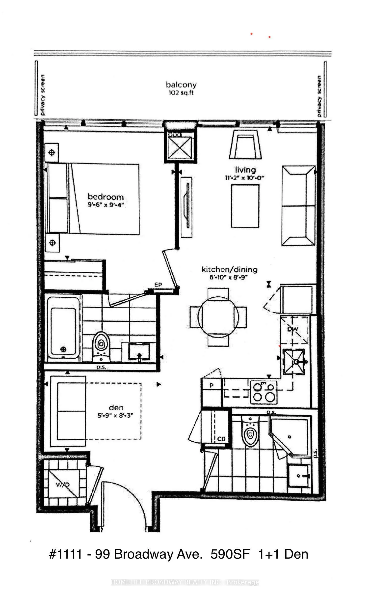 99 Broadway Avenue, #1111