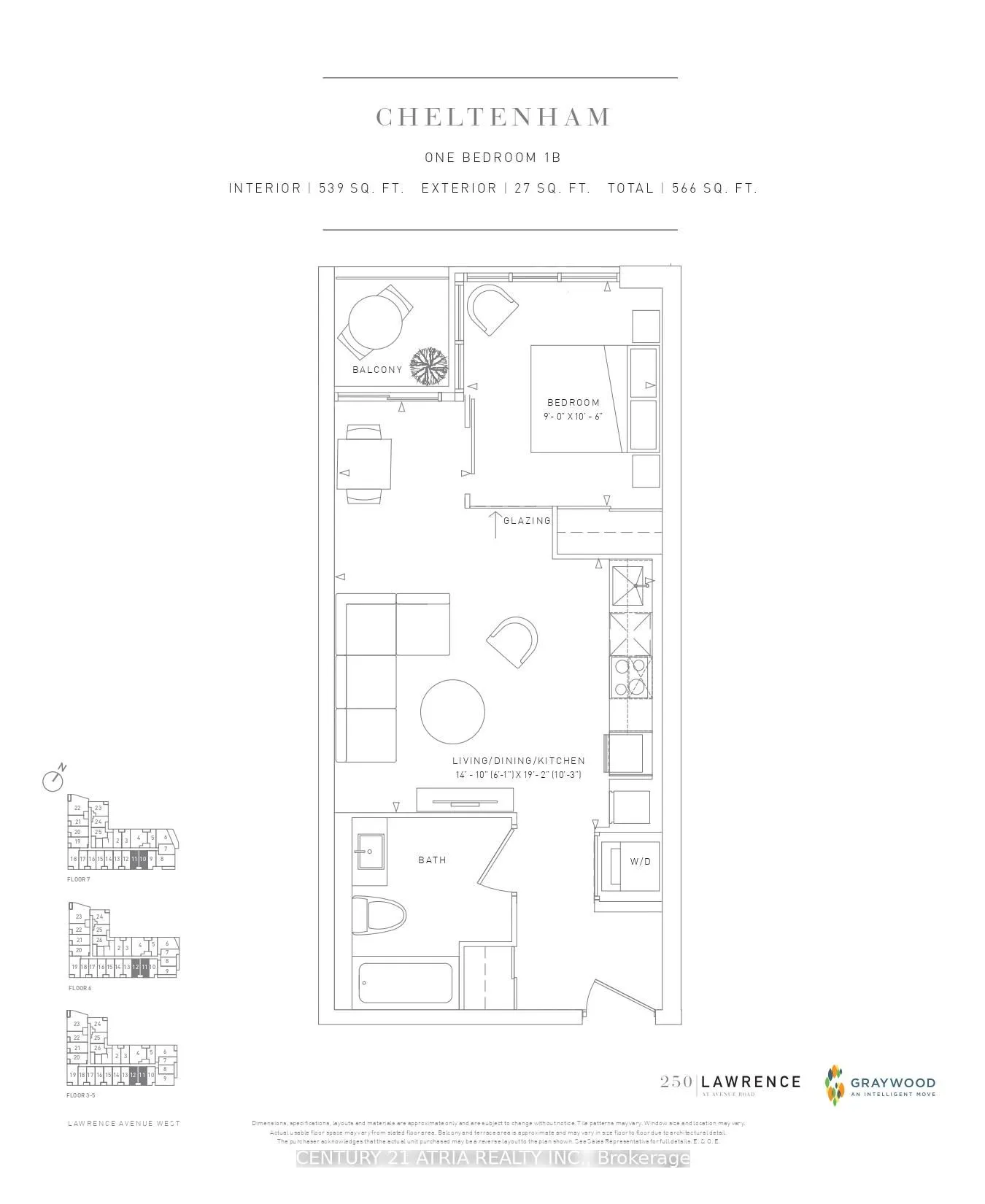 250 Lawrence Avenue W, #612