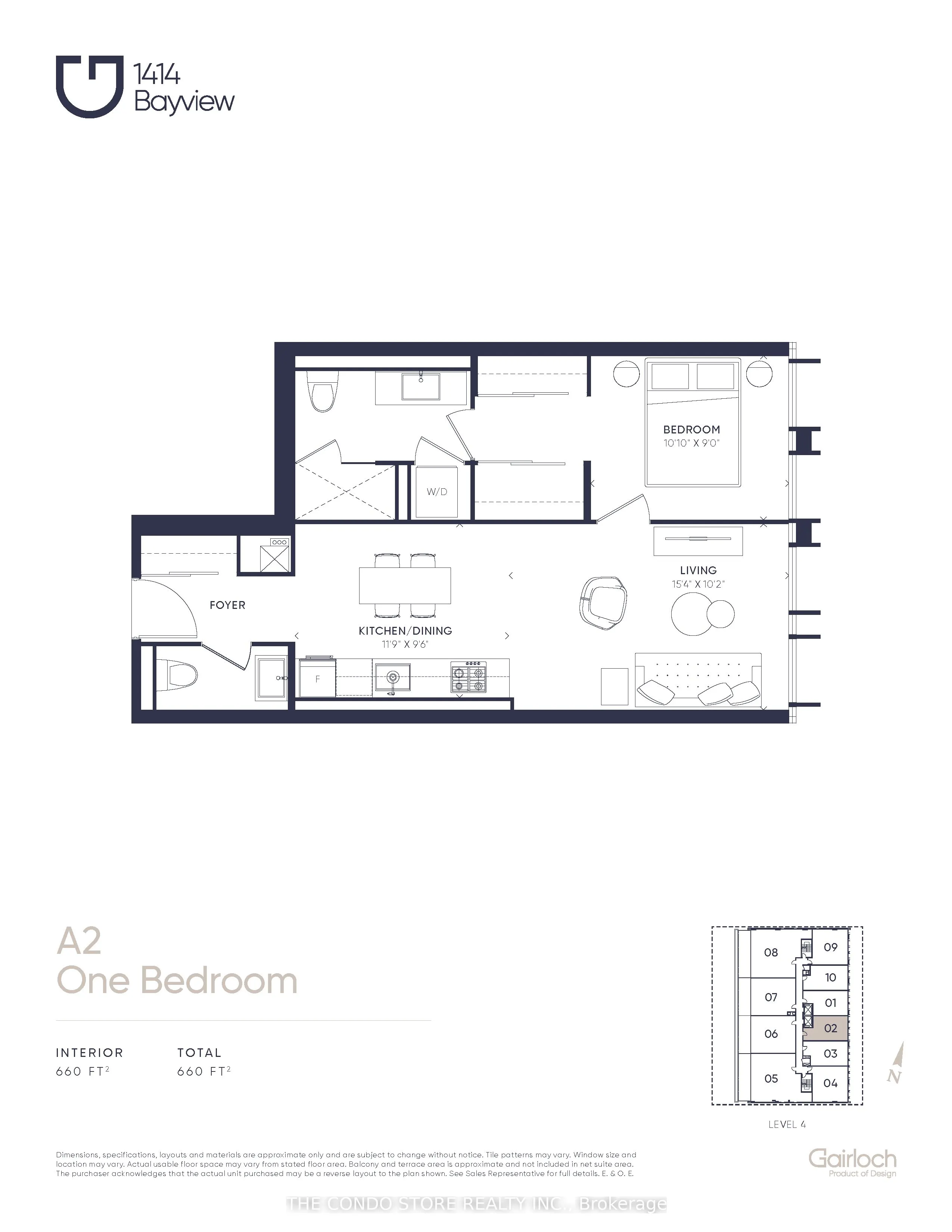1414 Bayview Avenue, #402
