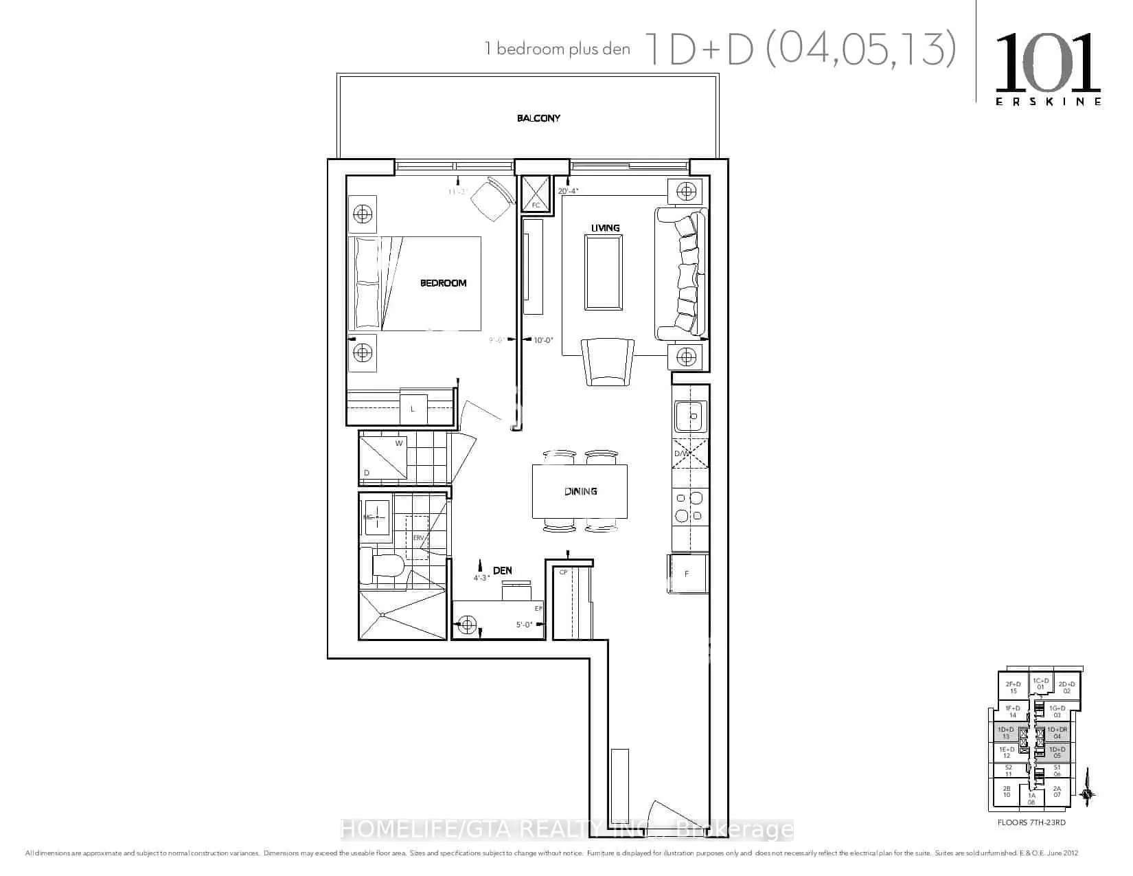 101 Erskine Avenue, #2613