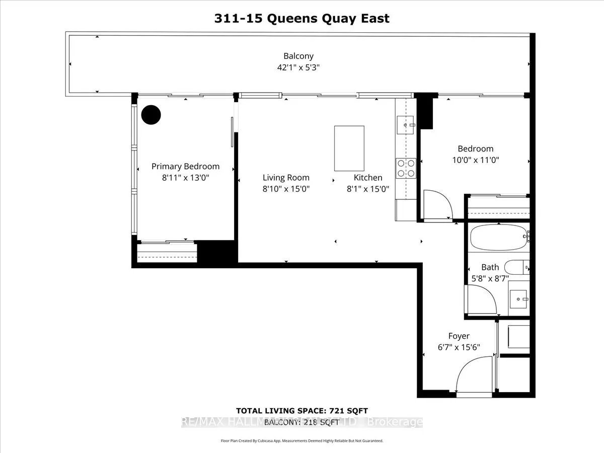 15 Queens Quay E, #311