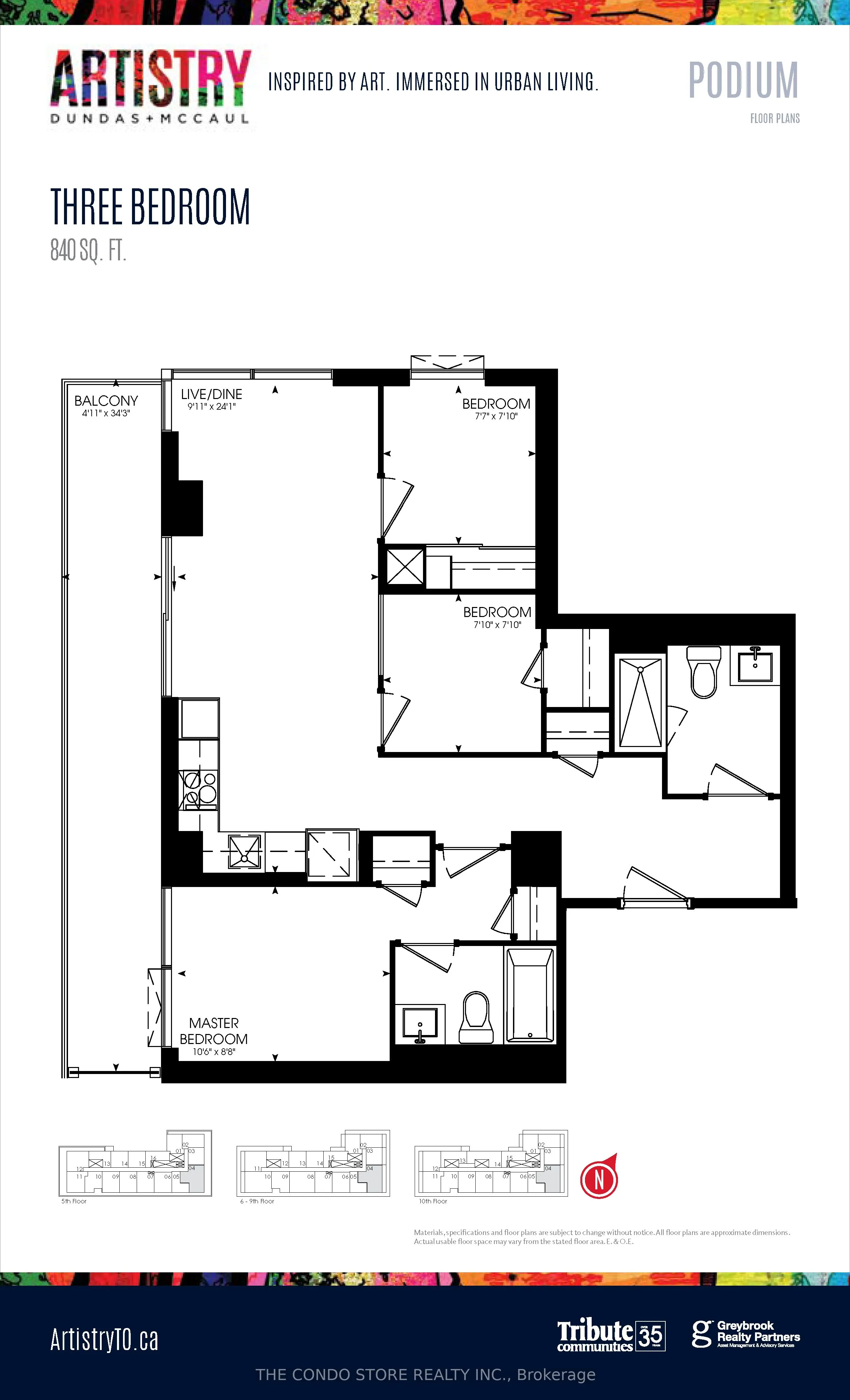 280 Dundas Street W, #804