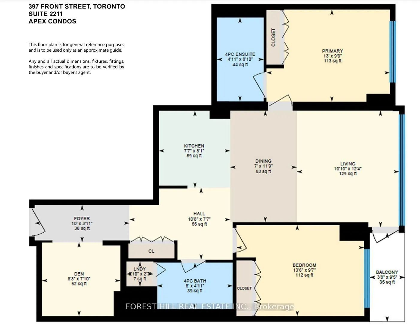 397 Front Street W, #2211