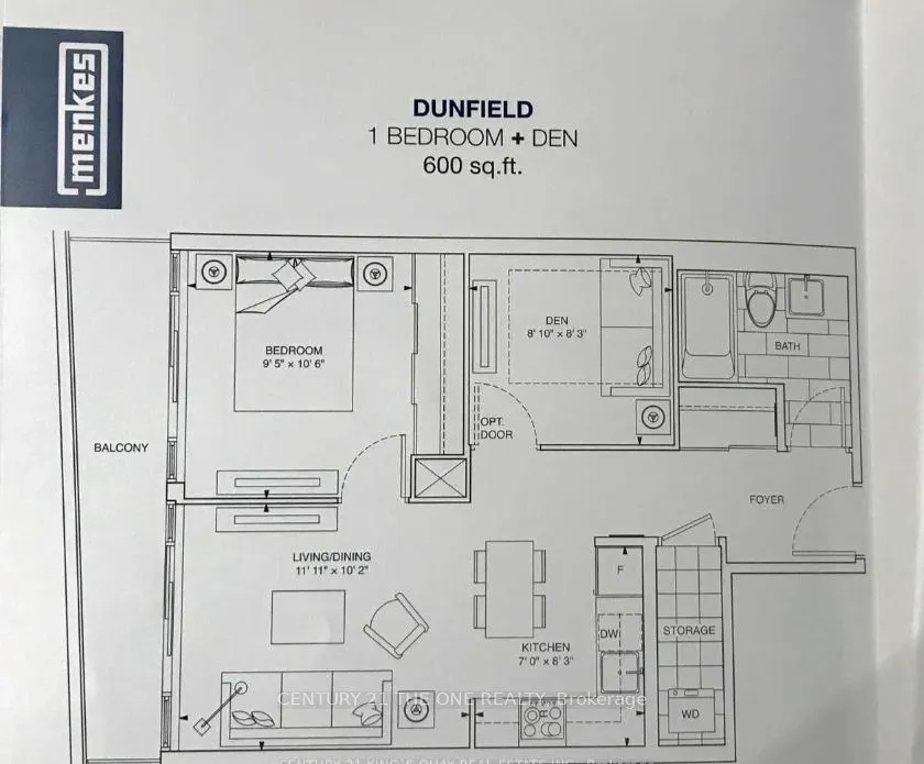 125 Redpath Avenue, #2607