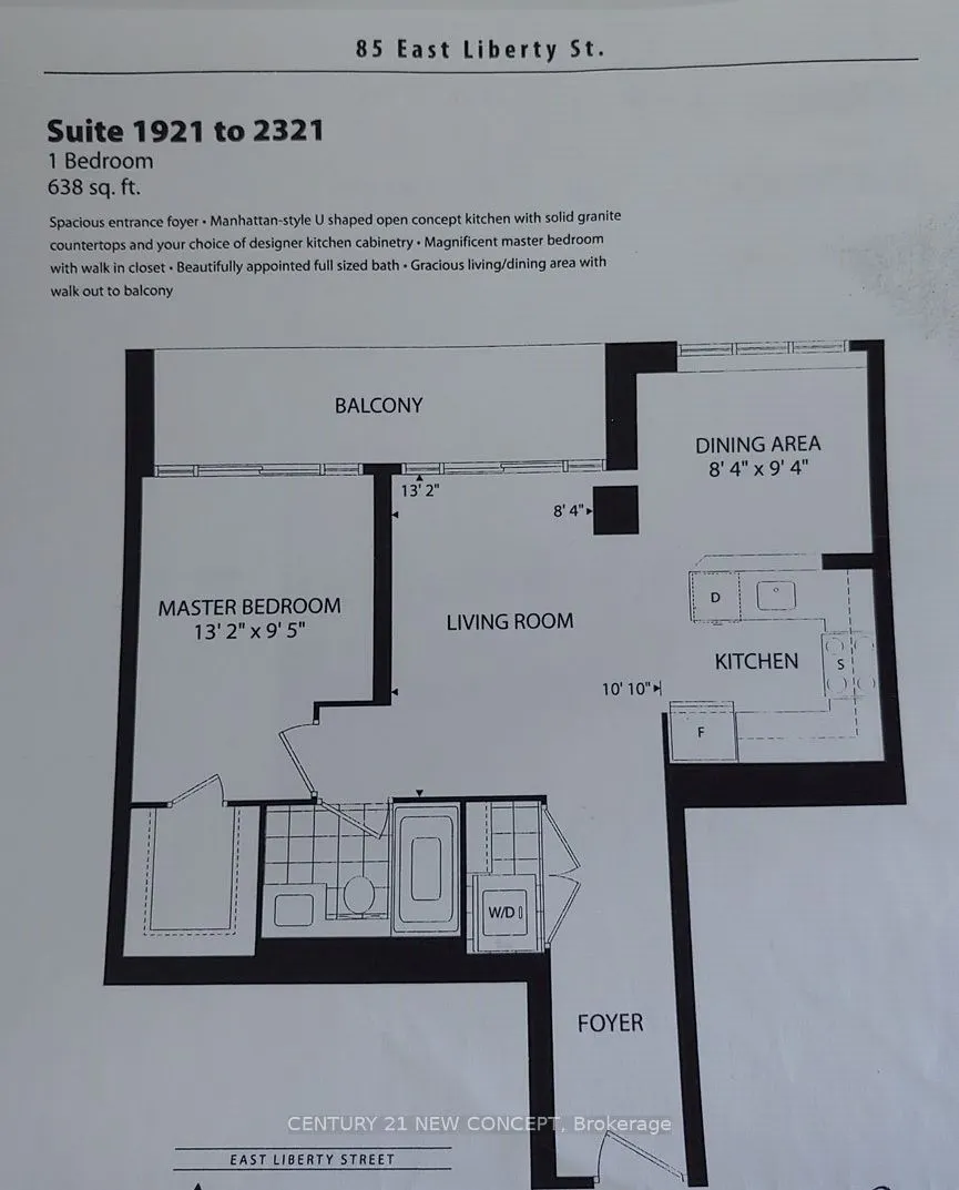 85 East Liberty Street, #2121