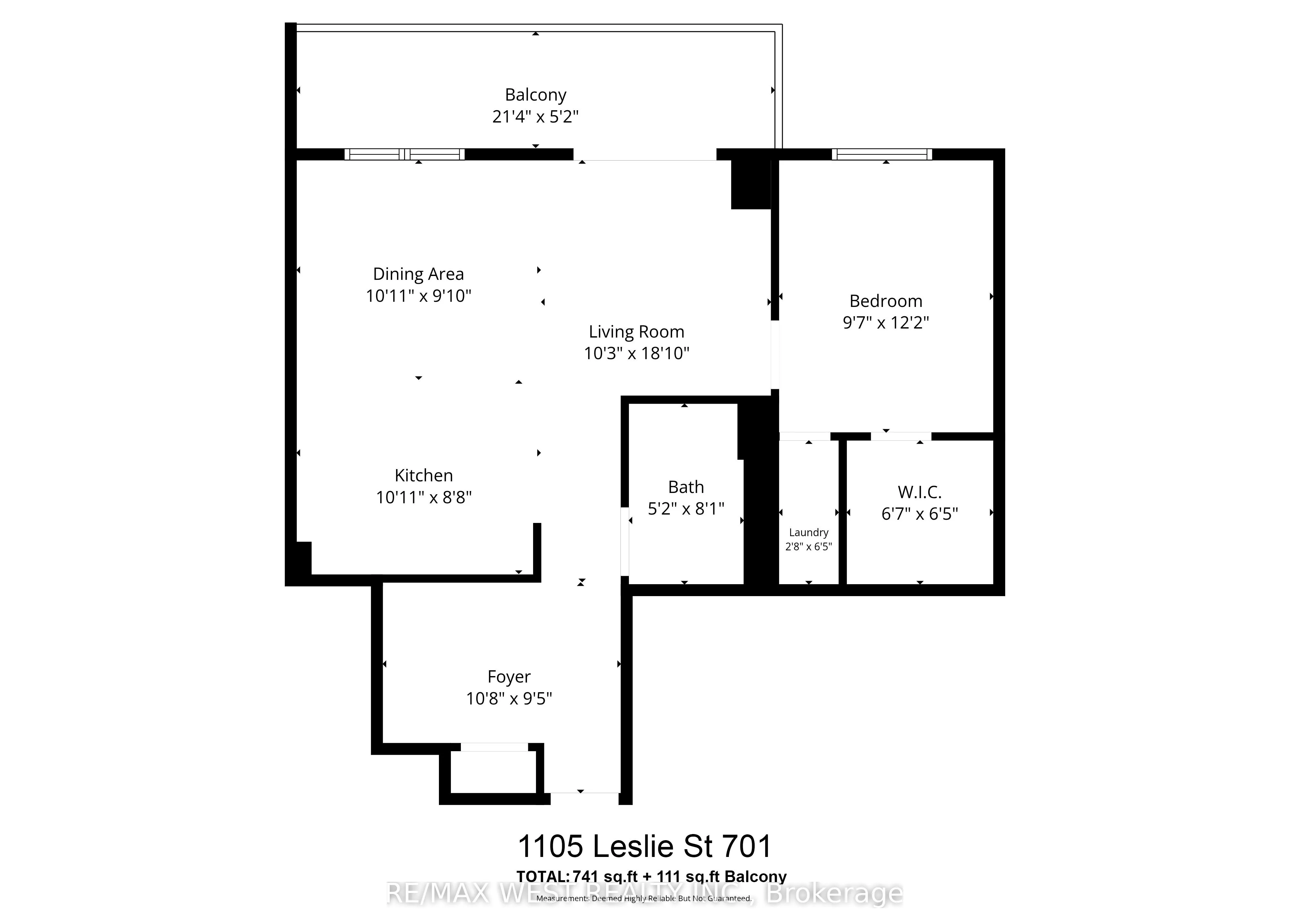1105 Leslie Street, #701