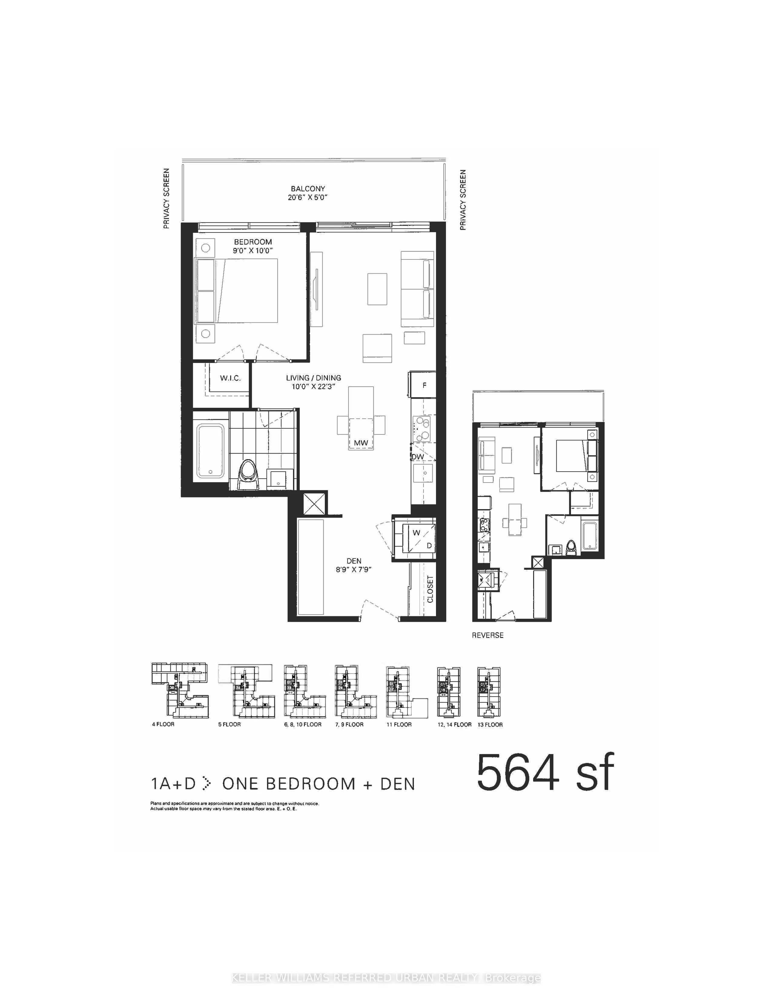 1030 King Street W, #Ph17